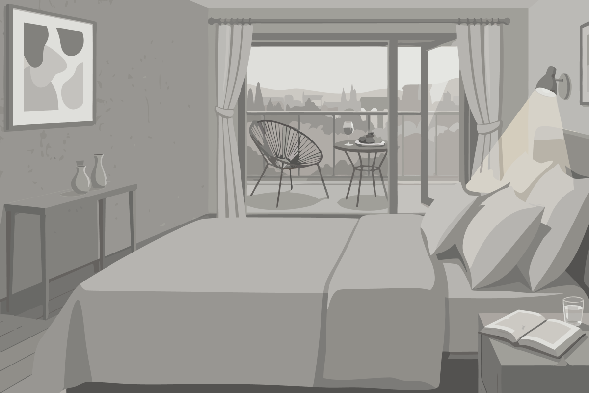Appartamento con 1 Camera da Letto e Vista Giardino